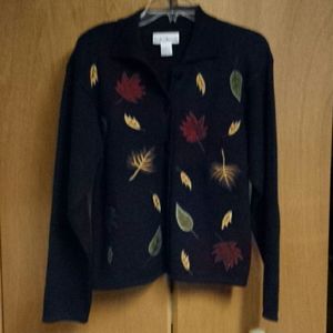 Navy blue women's  cardigan